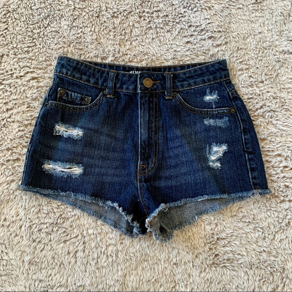 UO ~ BDG High-Rise Cheeky Shorts - Picture 1 of 4
